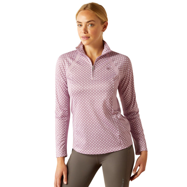 Ariat Sunstopper 3.0 Ladies Baselayer - Lavender Mist